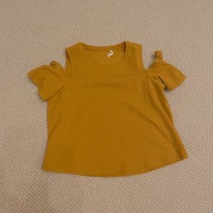 Madewell Cold Shoulder Top